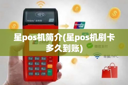 星pos机简介(星pos机刷卡多久到账)