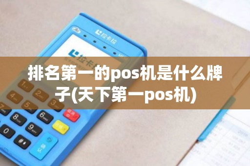 排名第一的pos机是什么牌子(天下第一pos机)