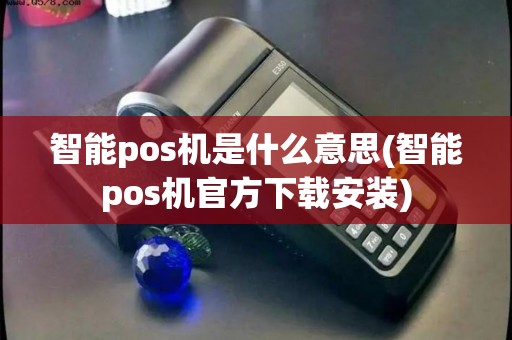 智能pos机是什么意思(智能pos机官方下载安装)
