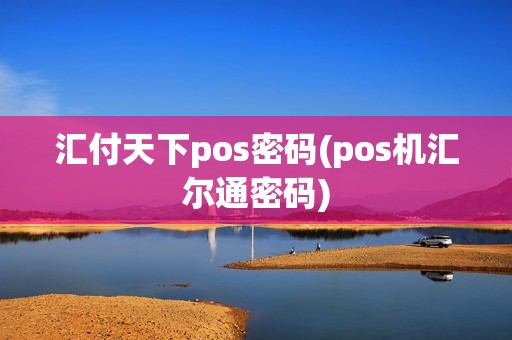 汇付天下pos密码(pos机汇尔通密码)