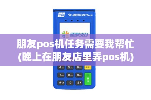 朋友pos机任务需要我帮忙(晚上在朋友店里弄pos机)