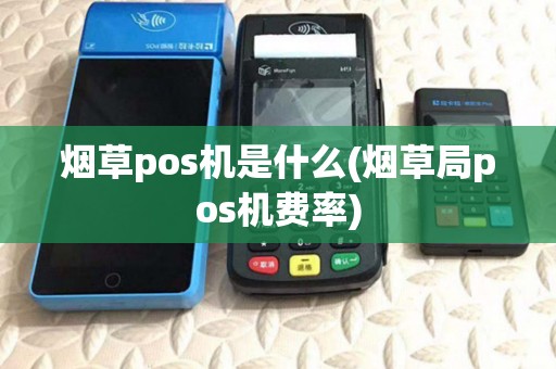烟草pos机是什么(烟草局pos机费率)