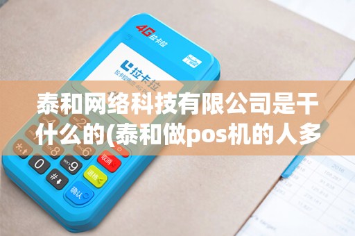 泰和网络科技有限公司是干什么的(泰和做pos机的人多吗)
