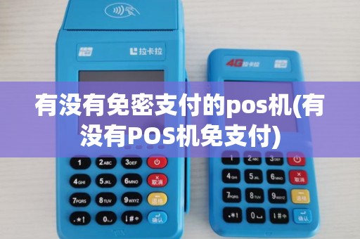 有没有免密支付的pos机(有没有POS机免支付)
