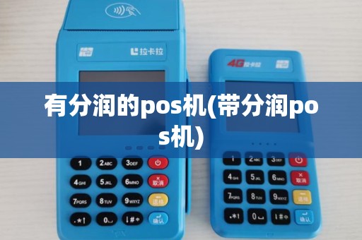 有分润的pos机(带分润pos机)