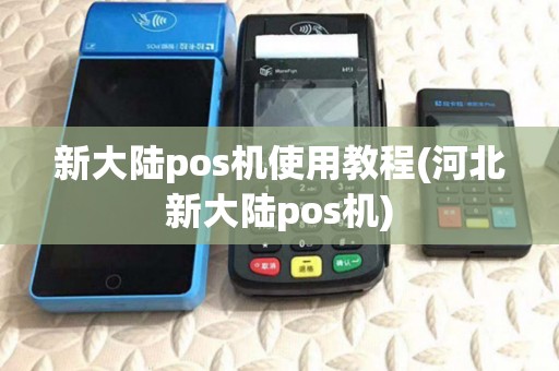 新大陆pos机使用教程(河北新大陆pos机)