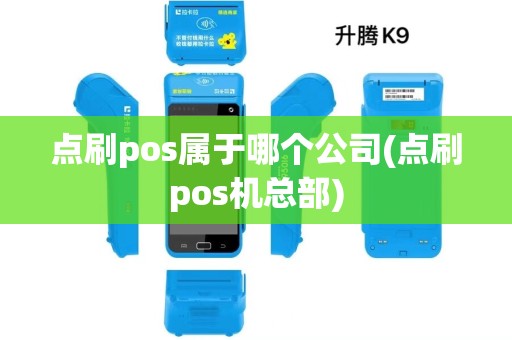 点刷pos属于哪个公司(点刷pos机总部)