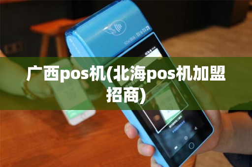 广西pos机(北海pos机加盟招商)