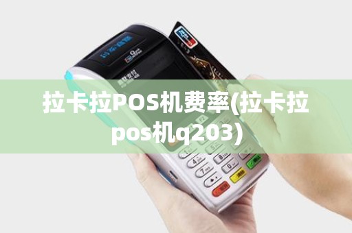 拉卡拉POS机费率(拉卡拉pos机q203)