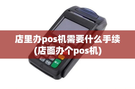 店里办pos机需要什么手续(店面办个pos机)