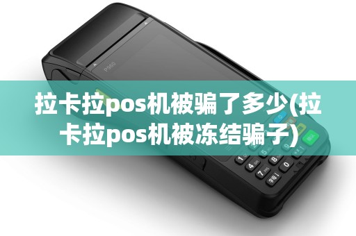 拉卡拉pos机被骗了多少(拉卡拉pos机被冻结骗子)
