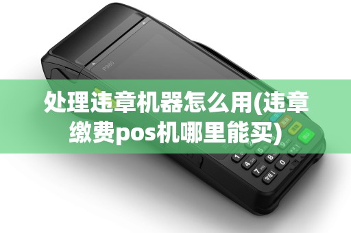 处理违章机器怎么用(违章缴费pos机哪里能买)