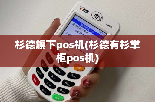 杉德旗下pos机(杉德有杉掌柜pos机)