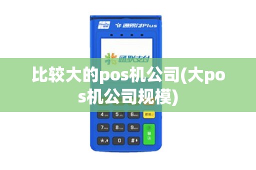 比较大的pos机公司(大pos机公司规模)