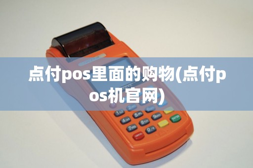 点付pos里面的购物(点付pos机官网)