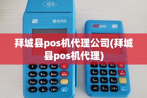 拜城县pos机代理公司(拜城县pos机代理)