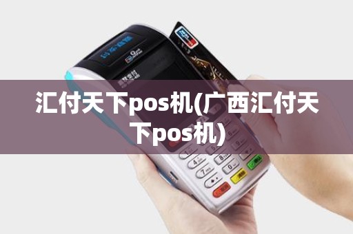 汇付天下pos机(广西汇付天下pos机)