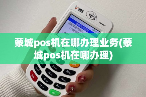 蒙城pos机在哪办理业务(蒙城pos机在哪办理)