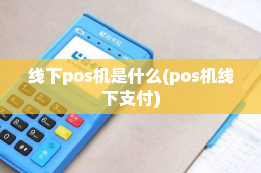 线下pos机是什么(pos机线下支付)
