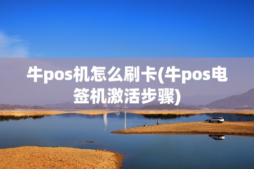 牛pos机怎么刷卡(牛pos电签机激活步骤)