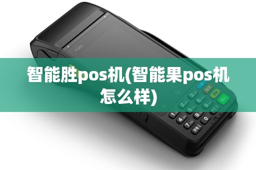 智能胜pos机(智能果pos机怎么样)
