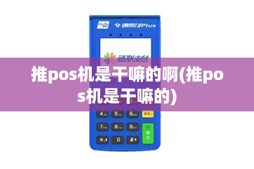推pos机是干嘛的啊(推pos机是干嘛的)