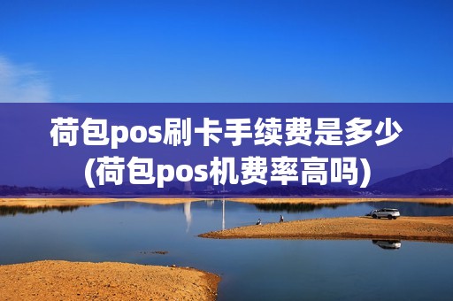 荷包pos刷卡手续费是多少(荷包pos机费率高吗)