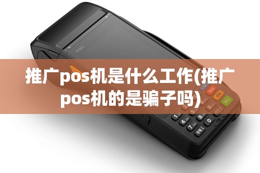 推广pos机是什么工作(推广pos机的是骗子吗)