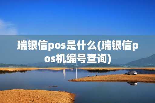 瑞银信pos是什么(瑞银信pos机编号查询)