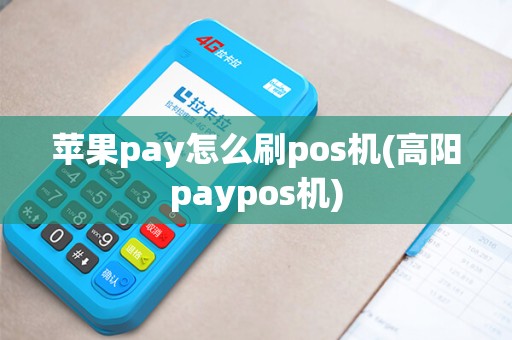 苹果pay怎么刷pos机(高阳paypos机)