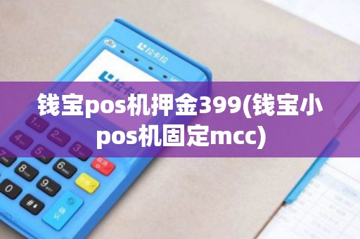 钱宝pos机押金399(钱宝小pos机固定mcc)
