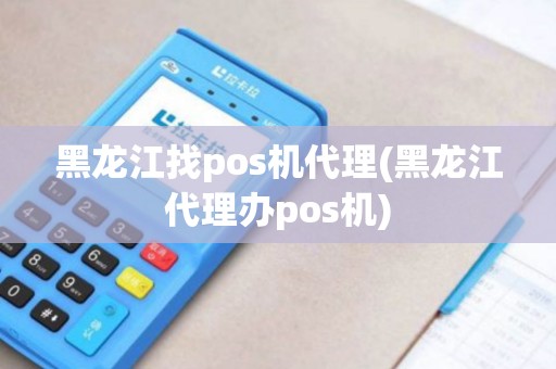 黑龙江找pos机代理(黑龙江代理办pos机)