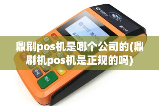 鼎刷pos机是哪个公司的(鼎刷机pos机是正规的吗)