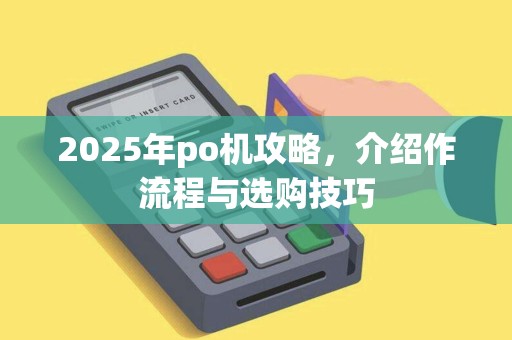 2025年po机攻略，介绍作流程与选购技巧