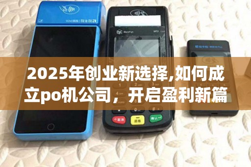 2025年创业新选择,如何成立po机公司，开启盈利新篇章