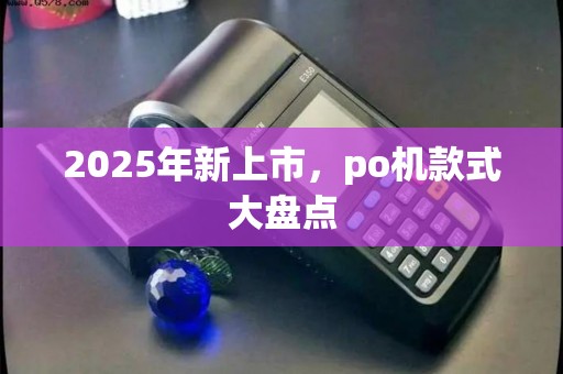 2025年新上市，po机款式大盘点