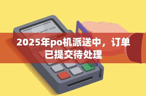 2025年po机派送中，订单已提交待处理