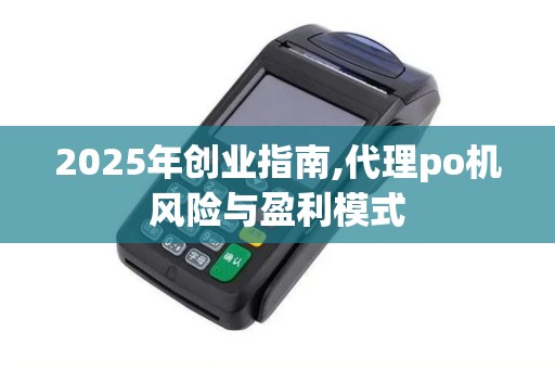 2025年创业指南,代理po机风险与盈利模式