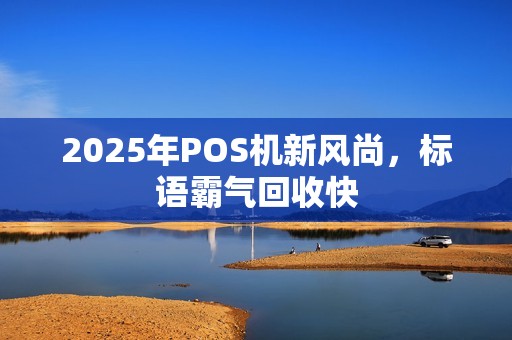 2025年POS机新风尚，标语霸气回收快