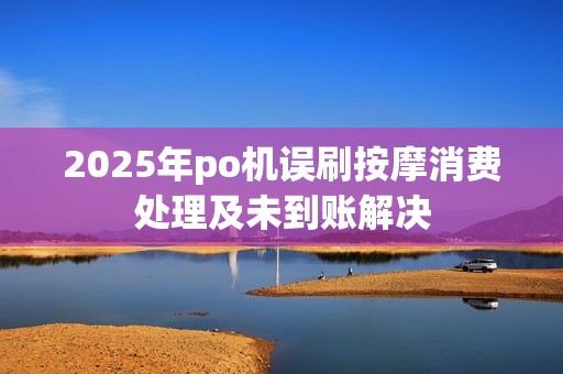 2025年po机误刷按摩消费处理及未到账解决