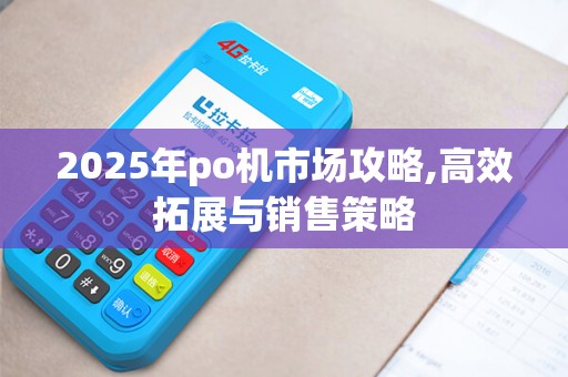 2025年po机市场攻略,高效拓展与销售策略