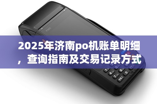 2025年济南po机账单明细，查询指南及交易记录方式