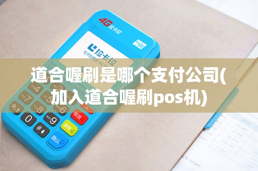 道合喔刷是哪个支付公司(加入道合喔刷pos机)