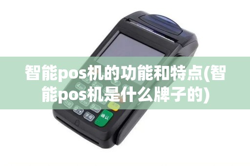 智能pos机的功能和特点(智能pos机是什么牌子的)