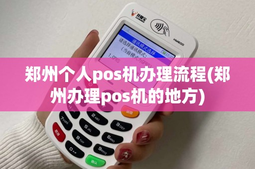 郑州个人pos机办理流程(郑州办理pos机的地方)