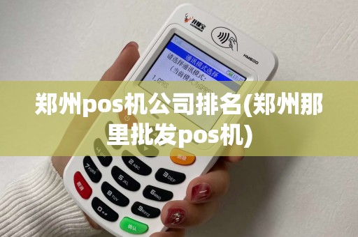 郑州pos机公司排名(郑州那里批发pos机)