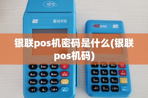 银联pos机密码是什么(银联pos机码)