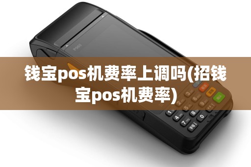 钱宝pos机费率上调吗(招钱宝pos机费率)