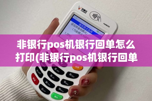 非银行pos机银行回单怎么打印(非银行pos机银行回单)