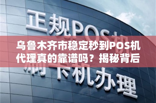 乌鲁木齐市稳定秒到POS机代理真的靠谱吗？揭秘背后的真相与风险！